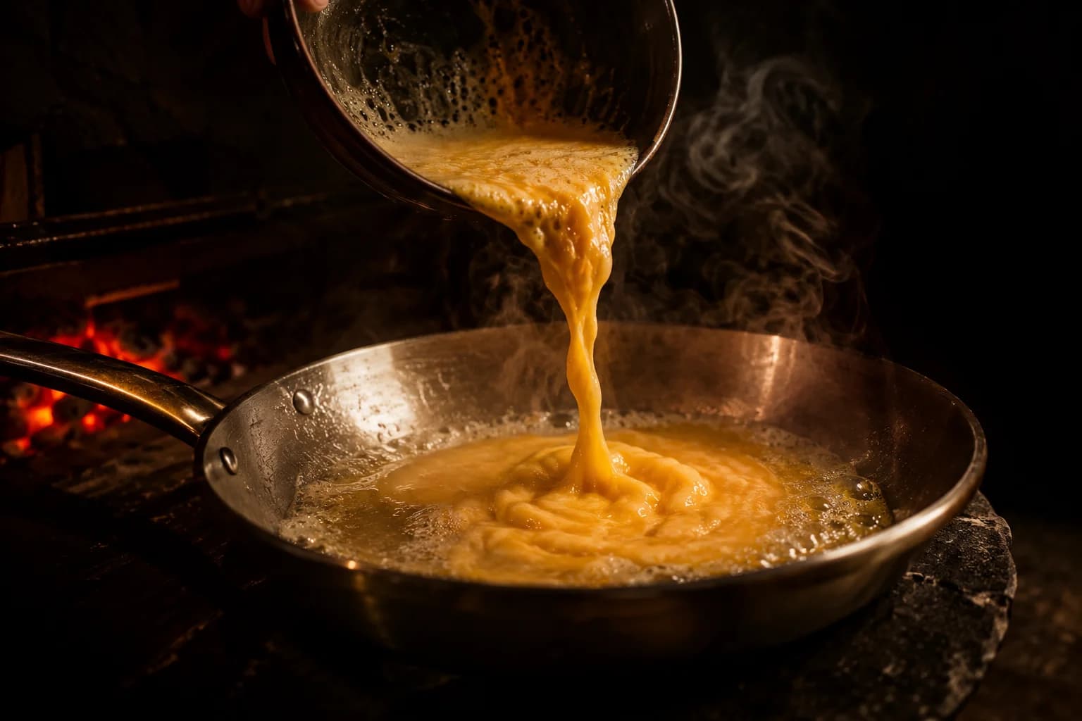 Preparación: Domingo de mercadillo: la omelette y el cafecito