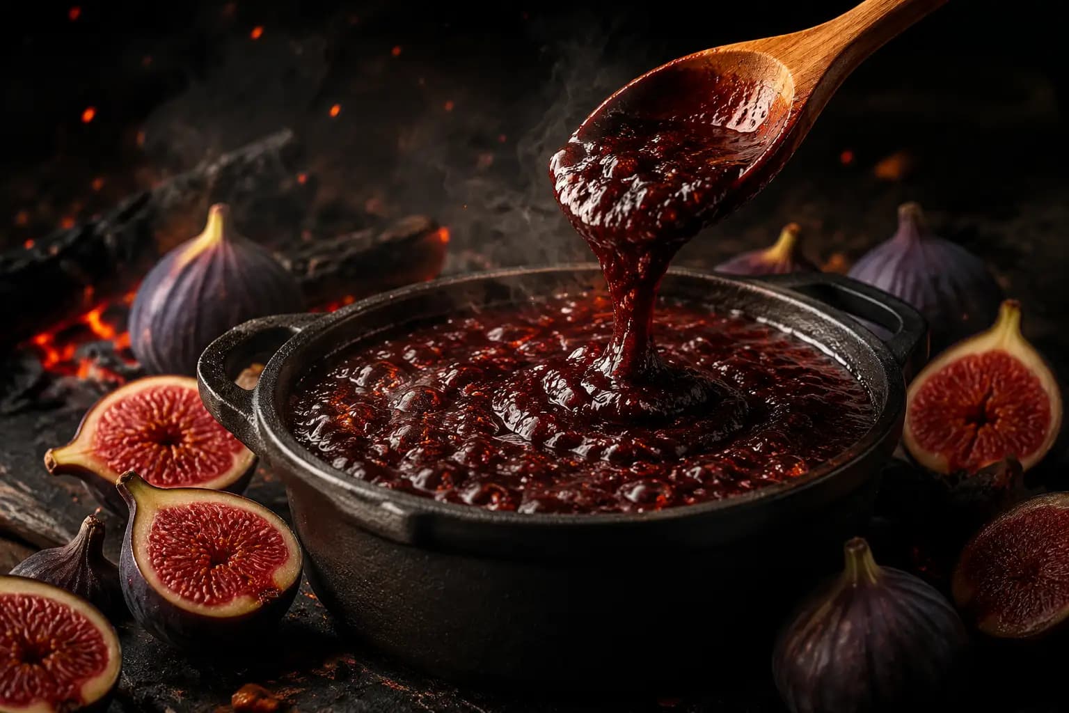 Salsa barbacoa con higos: el dulce de la isla — Secretos a Voces