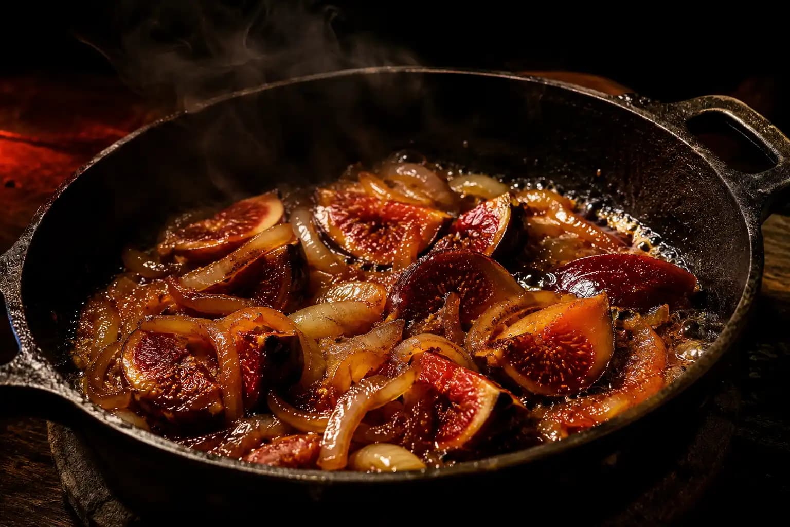 Preparación: Salsa barbacoa con higos: el dulce de la isla