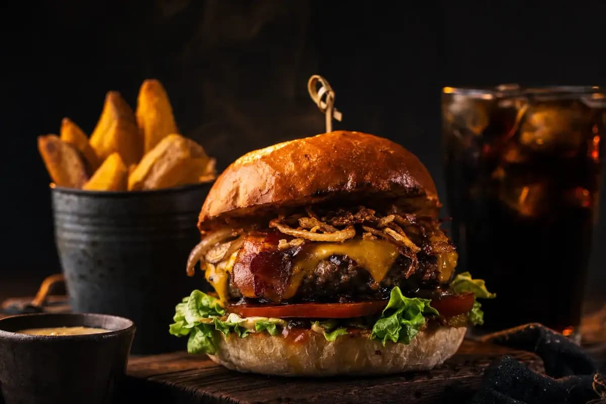 Desayuno del mercadillo dominical de Nanis Burger